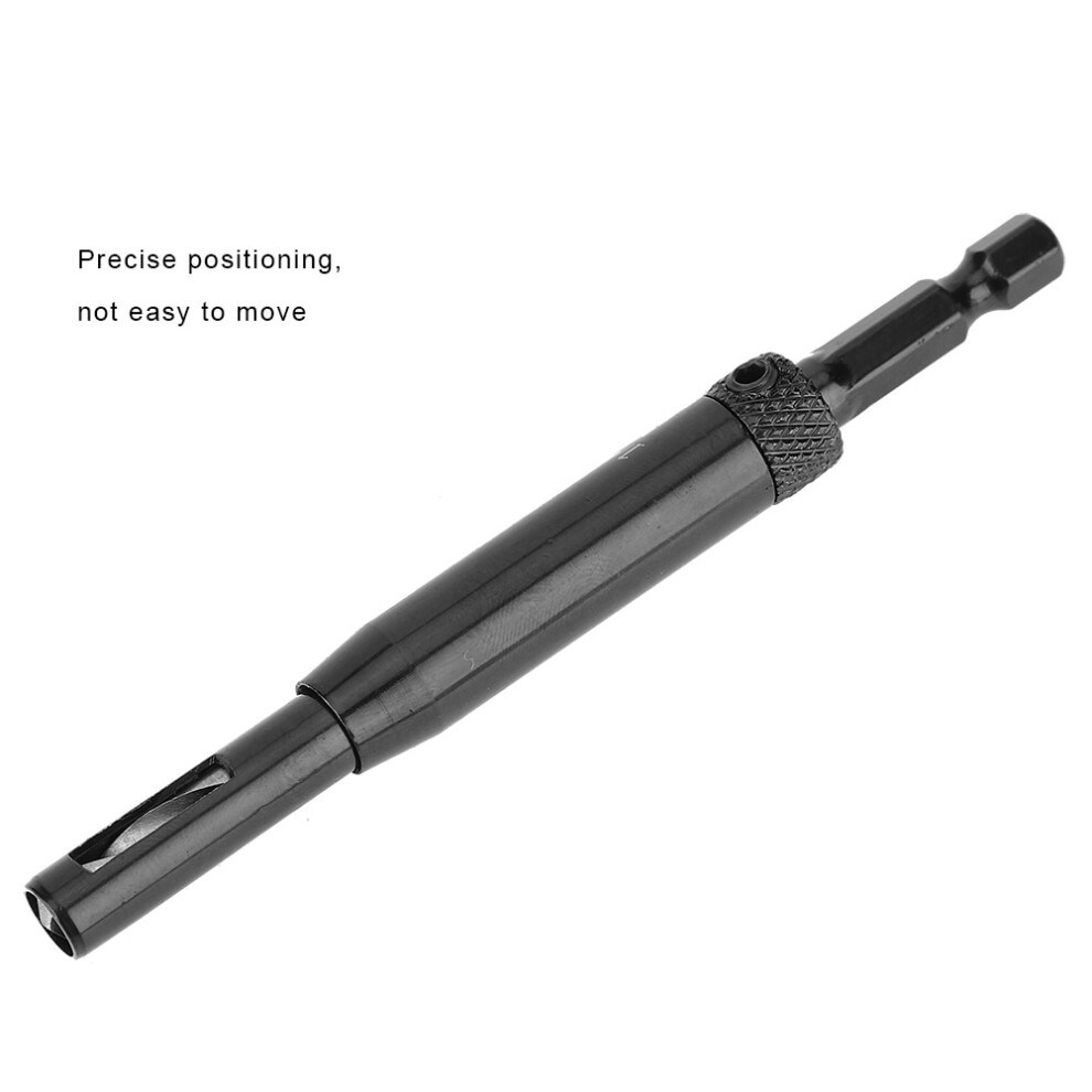 Black Pro Hinge Hole Drill 7Pcs