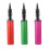 Hand Push Balloon Pump Plastic 3 pcs 1