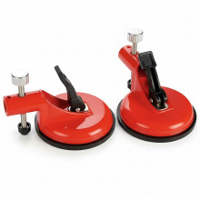 2 PCS Adjustable Height Setter & Leveling Tool with Vacuum Suction Clamp for Flooring, Tile, Stone—Compatible with Standard Countertops