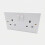 Wireless Audio GSM Bug Spy SIM Listening Device Mains Plug Socket Surveillance 2
