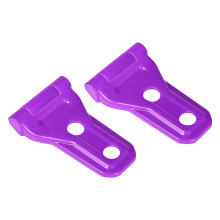 Pair ABS Hood Hinge Set Easy Installation DIY-Purple