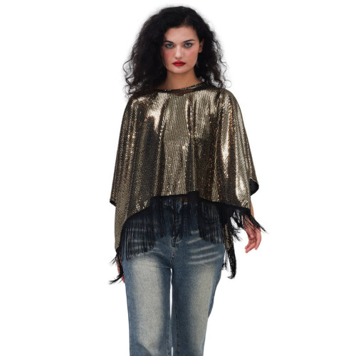 Dynamic Flow Capelet Scarf For Modern Dance And Stage Shows-4