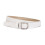 Matériel d'unité centrale de ceinture de boucles carrées à-Blanc 1