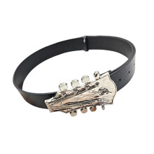 Modischer Taillengürtel mit Gitarrenmotiv für Rockmusikliebhaber