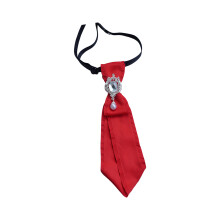 Subcultural Tied Freely Neck Tie Decorative Neckwear For-Red
