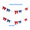 Bright Three Color Fabric Ribbon Suitable For Multiple-White 5