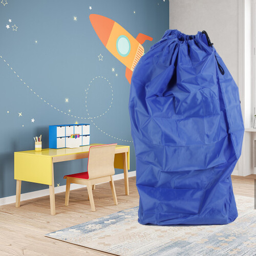 Sturdy Blue Stroller Cover for Storage 1