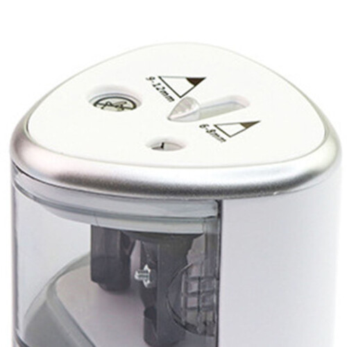 Silver Electric Sharpener Dual
