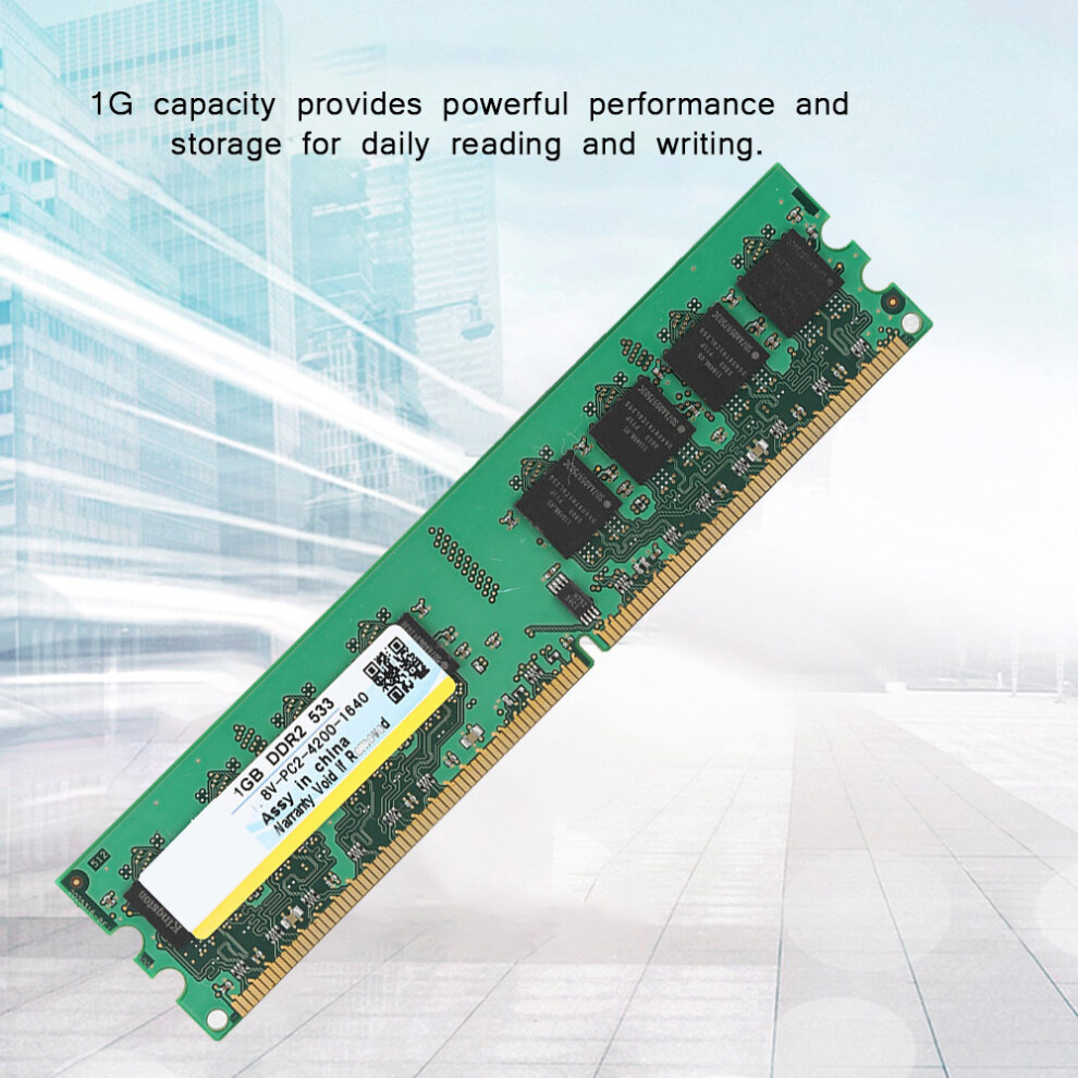 Xiede 1Gb Ddr2 Pc2-4200 Ram Module For Desktop Amd 7790334606025