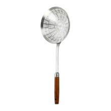Large Bowl Slotted Spoon Comfortable Grip Handle Skimmer Ladles for Draining and Cooking Metal Kitchen Utensils Tool