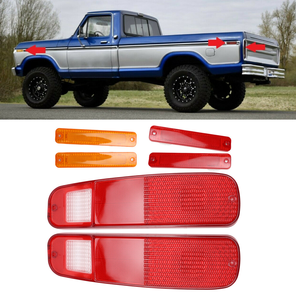 Ford Van 75-91 Tail Mudguard Set Light 7790334765487