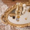 Carved Mirror Tray Vintage Style 1 Piece 1