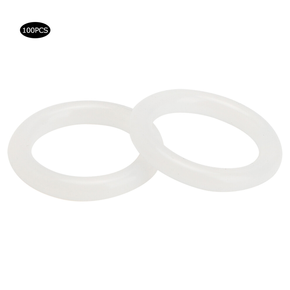 100Pcs Silicone O Ring 21x3mm Heat Resistant Seal
