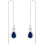 Cluaise Snáithithe Infinity Airgid 925 Steirling le 2