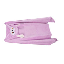 Hooded Baby Bath Towel, Coral Fleece, 85x150