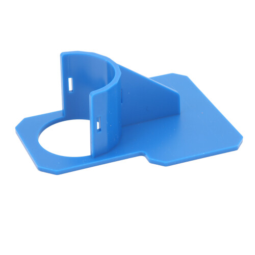 2 Pack Pool Pipe Bracket Blue