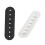 Flexible Silicone Elastic Cord Lock With 7 Holes-Mixed colors 1