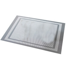 PVC Woven Placemats Heat-Resistant Non-Slip Washable