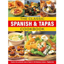 Classic Spanish Tapas Cookbook by Pepita Aris Hardcover Book