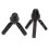 Black Compact Camping Tripod Stand 1