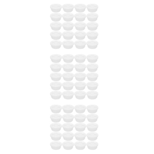 60Pcs White Plastic Drum Plugs Easy Open Chemical Barrel Covers 1