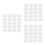 60Pcs White Plastic Drum Plugs Easy Open Chemical Barrel Covers 4