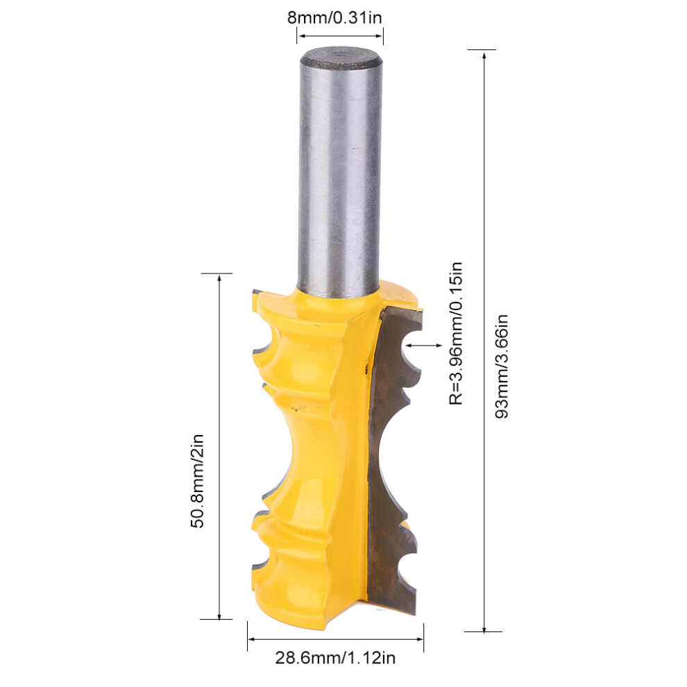 Door Frame Router Cutter 1/2in Shank