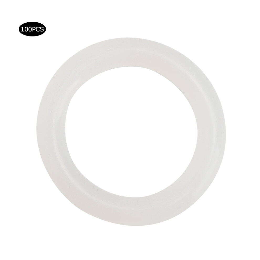 100Pcs 21x3mm Silicone Washer High Temp Seal
