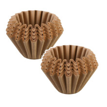 Unbleached Mini Basket Paper Coffee Filters Large 100 pcs