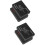 Printed Black Rectangle Cards for Home Board Game Play 1