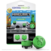 2er-Pack Minecraft Performance Thumbsticks - STEELSERIES - KontrolFreek - Creeper Edition - Xbox Series & Xbox One Controller - Grün