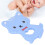 Cartoon Cat Silicone Teether, Pink 5