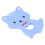 Cat Silicone Teether for Baby 3m+ 4