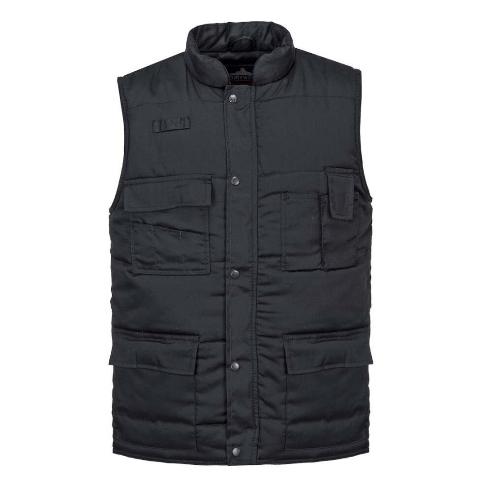 Portwest (L, ) Mens Shetland Body Warmer Black