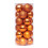 Christmas Ball Ornament Set Shiny Orange 24 Pieces 1