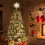 Lighted Double-Sided Star Tree Topper 8 inch 10 Warm Lights 4