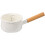 White Enamel Small Saucepan Nonstick 1 Piece 4
