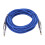6.35mm Instrument Cable 1m Blue Mesh 1