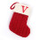 Christmas Stocking with Initial Embroidery 7 inch 2
