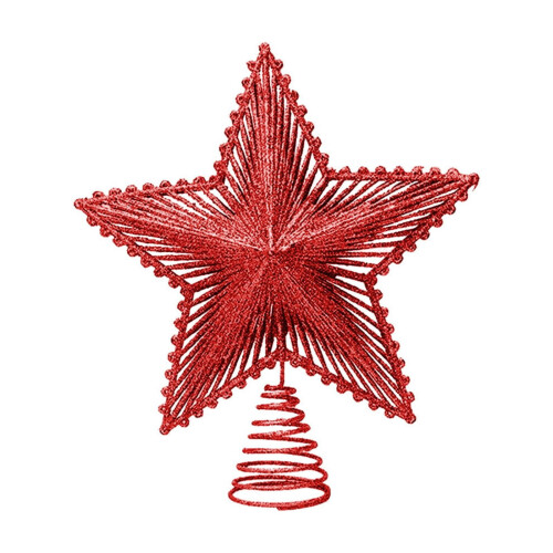 Christmas Tree Topper with Lights for Holiday Decoration 1