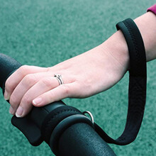 Anti-Slip Stroller Wrist Strap, Black