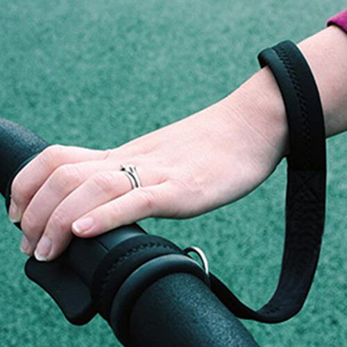 Anti-Slip Stroller Wrist Strap, Black