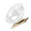 Lit ergonomique en forme de bol pour chats, meuble-transparent 1