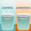 Green Baby Food Container With Scraper 8