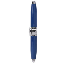 Gyroscopic Fidget Pen with LED Light - Blue