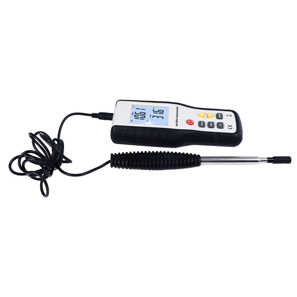 Backlit LCD Thermal Anemometer Sensor