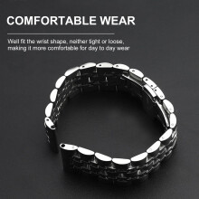22mm Stainless Steel Watch Strap Straight End