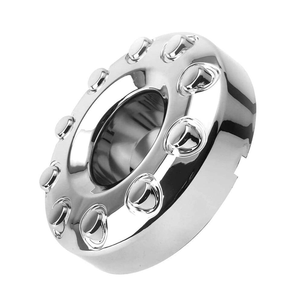 Pair Hub Caps F450 F550 Super Duty 05-17 Silver 7293282491021