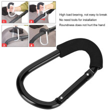 Stroller Bag Hook Aluminium