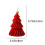 Cedar Forest Christmas Tree Candle, Rustic Farmhouse Decor, 2